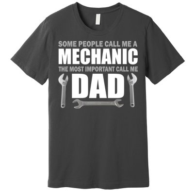 Funny Mechanic Dad Premium T-Shirt