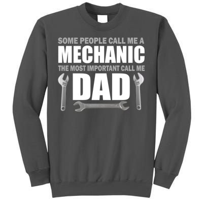 Funny Mechanic Dad Tall Sweatshirt