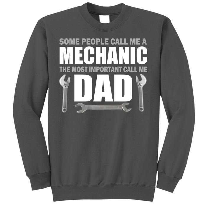 Funny Mechanic Dad Tall Sweatshirt