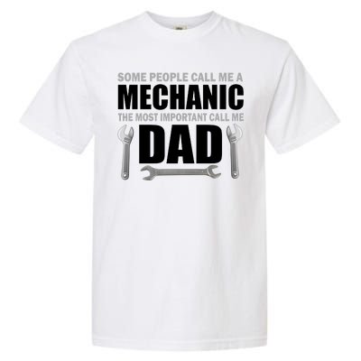 Funny Mechanic Dad Garment-Dyed Heavyweight T-Shirt