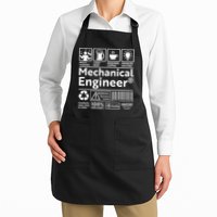 Funny Mechanical Engineer Label Apron