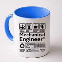 Funny Mechanical Engineer Label Coffee Mug