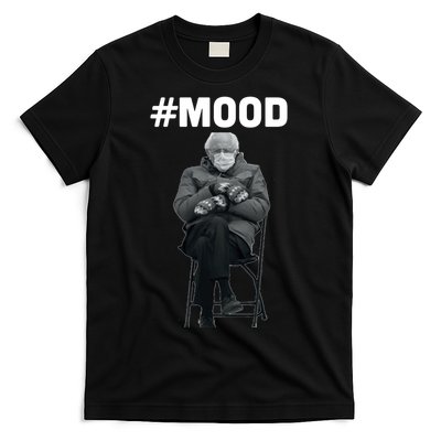 Funny Meme Mittens Bernie Sanders Mood T-Shirt