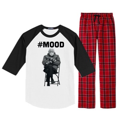 Funny Meme Mittens Bernie Sanders Mood Raglan Sleeve Pajama Set