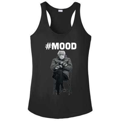 Funny Meme Mittens Bernie Sanders Mood Ladies PosiCharge Competitor Racerback Tank