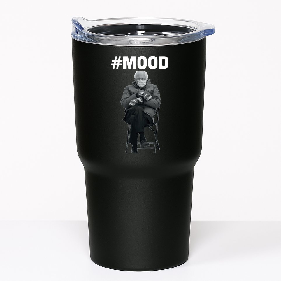 Funny Meme Mittens Bernie Sanders Mood Tumbler