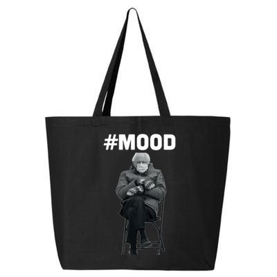 Funny Meme Mittens Bernie Sanders Mood 25L Jumbo Tote