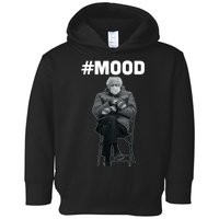 Funny Meme Mittens Bernie Sanders Mood Toddler Hoodie