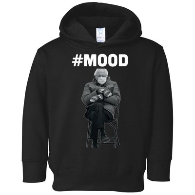 Funny Meme Mittens Bernie Sanders Mood Toddler Hoodie