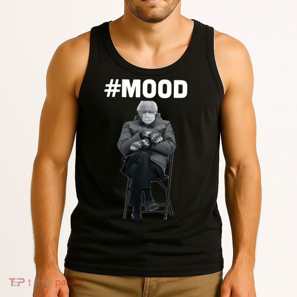 Funny Meme Mittens Bernie Sanders Mood Tank Top