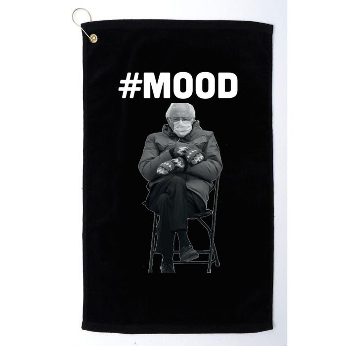 Funny Meme Mittens Bernie Sanders Mood Golf Towel