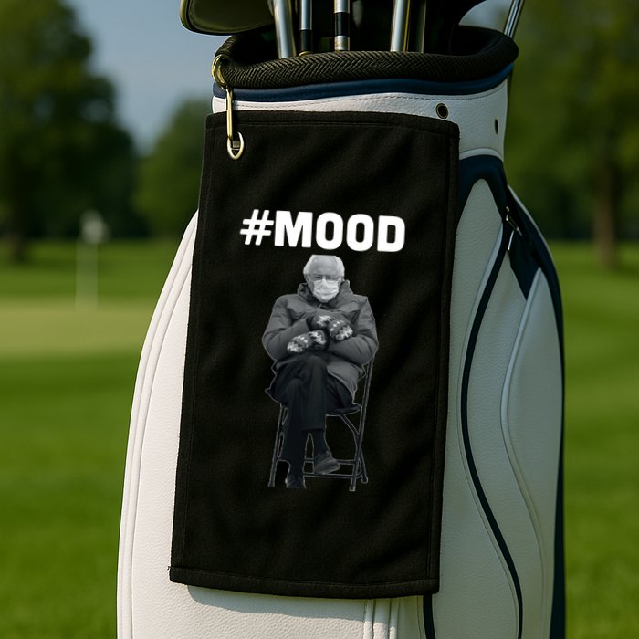 Funny Meme Mittens Bernie Sanders Mood Golf Towel
