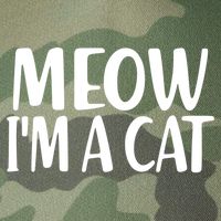 Funny Meow I'm A Cat Lazy Halloween Costume Legacy Tie Dye Trucker Hat