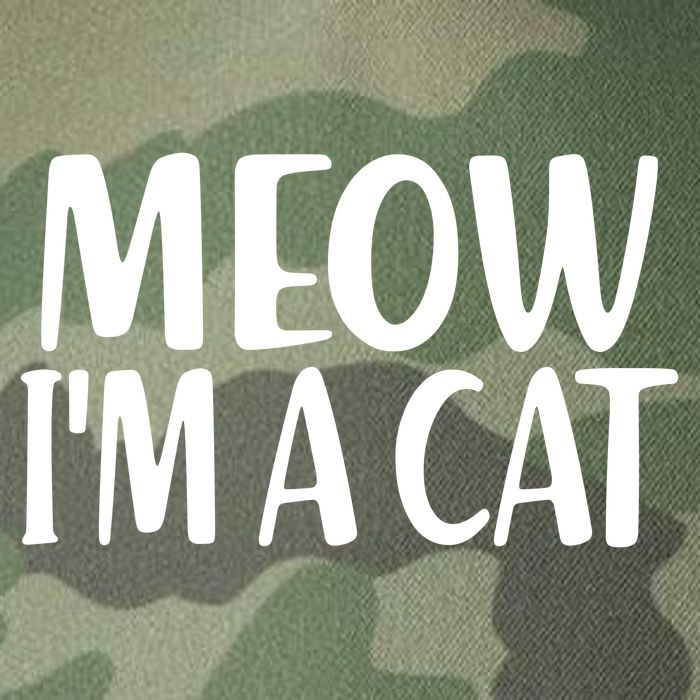 Funny Meow I'm A Cat Lazy Halloween Costume Legacy Tie Dye Trucker Hat