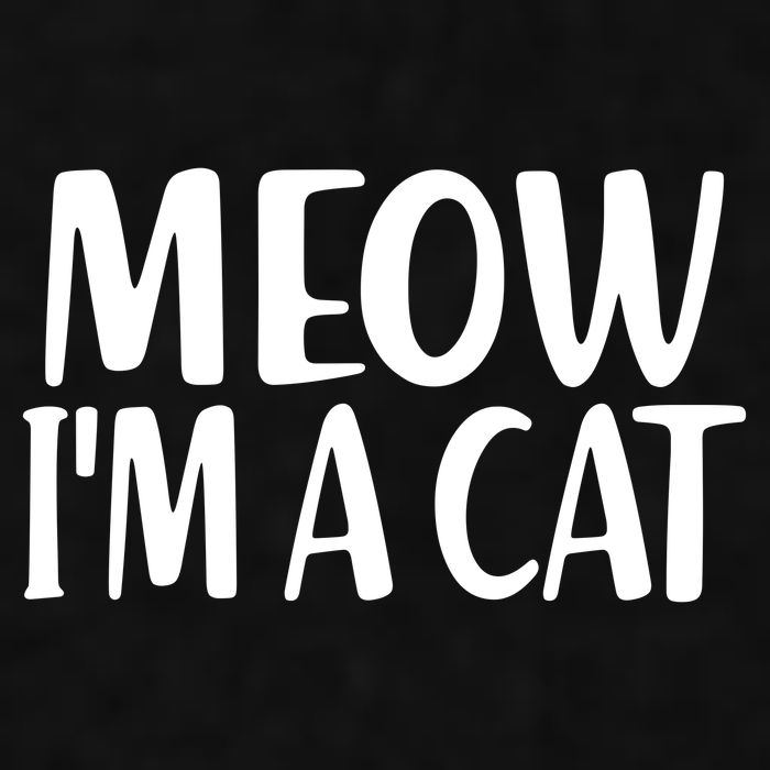 Funny Meow I'm A Cat Lazy Halloween Costume Ladies PosiCharge Tri-Blend Wicking Tank