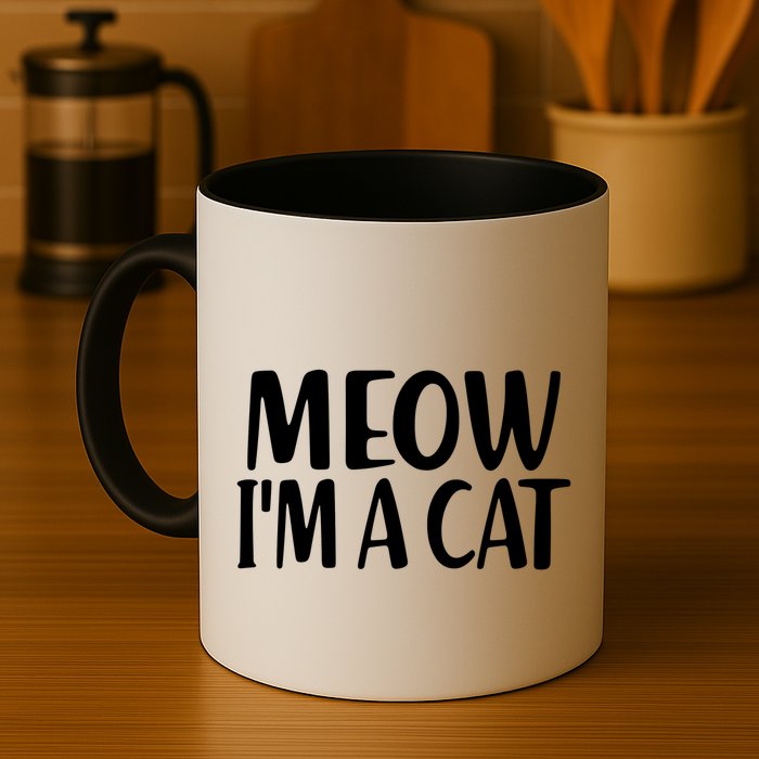 Funny Meow I'm A Cat Lazy Halloween Costume Coffee Mug