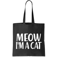 Funny Meow I'm A Cat Lazy Halloween Costume Bag