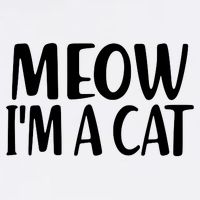 Funny Meow I'm A Cat Lazy Halloween Costume Garment-Dyed Sweatshirt