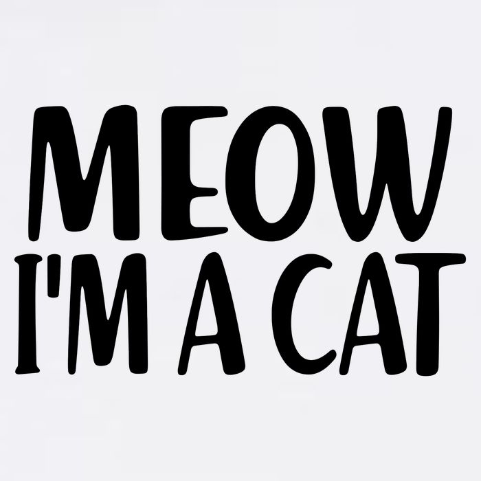 Funny Meow I'm A Cat Lazy Halloween Costume Garment-Dyed Sweatshirt