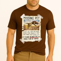Funny Missing Pet T-Rex Dinosaur Performance Shirt