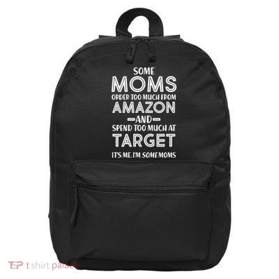 Funny Moms Shopping Problems 16 in Basic Backpack