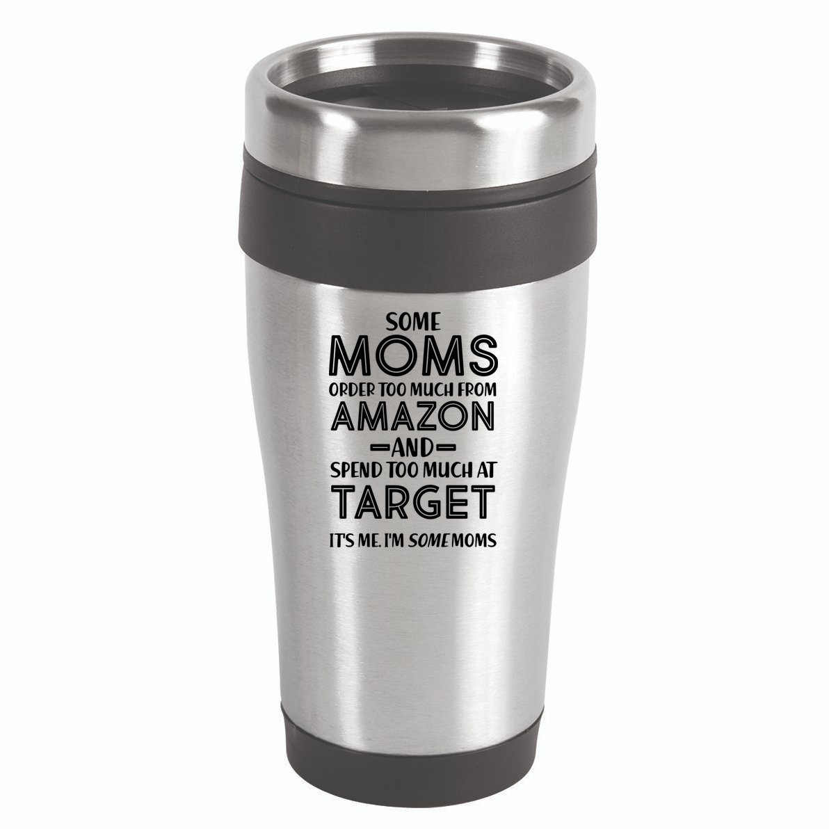 Funny Moms Shopping Problems 16oz Travel Tumbler