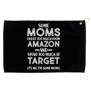 Funny Moms Shopping Problems Grommeted Golf Towel