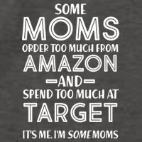 Funny Moms Shopping Problems Vector Backpack