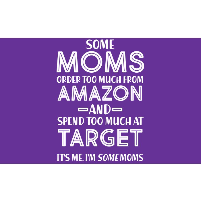 Funny Moms Shopping Problems Bumper Sticker