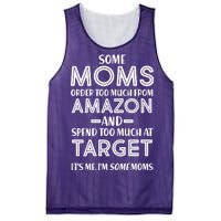 Funny Moms Shopping Problems Mesh Reversible Basketball Jersey Tank