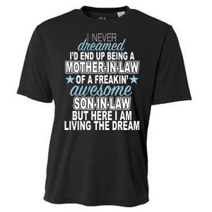 Funny Mother In law Awesome Son In Law Cooling Performance Crew T-Shirt