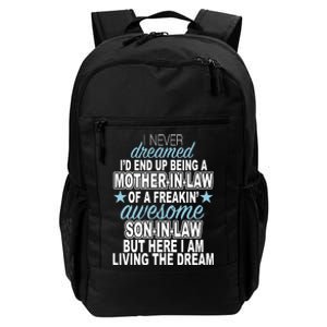 Funny Mother In law Awesome Son In Law Daily Commute Backpack