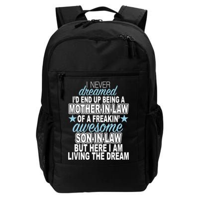 Funny Mother In law Awesome Son In Law Backpack