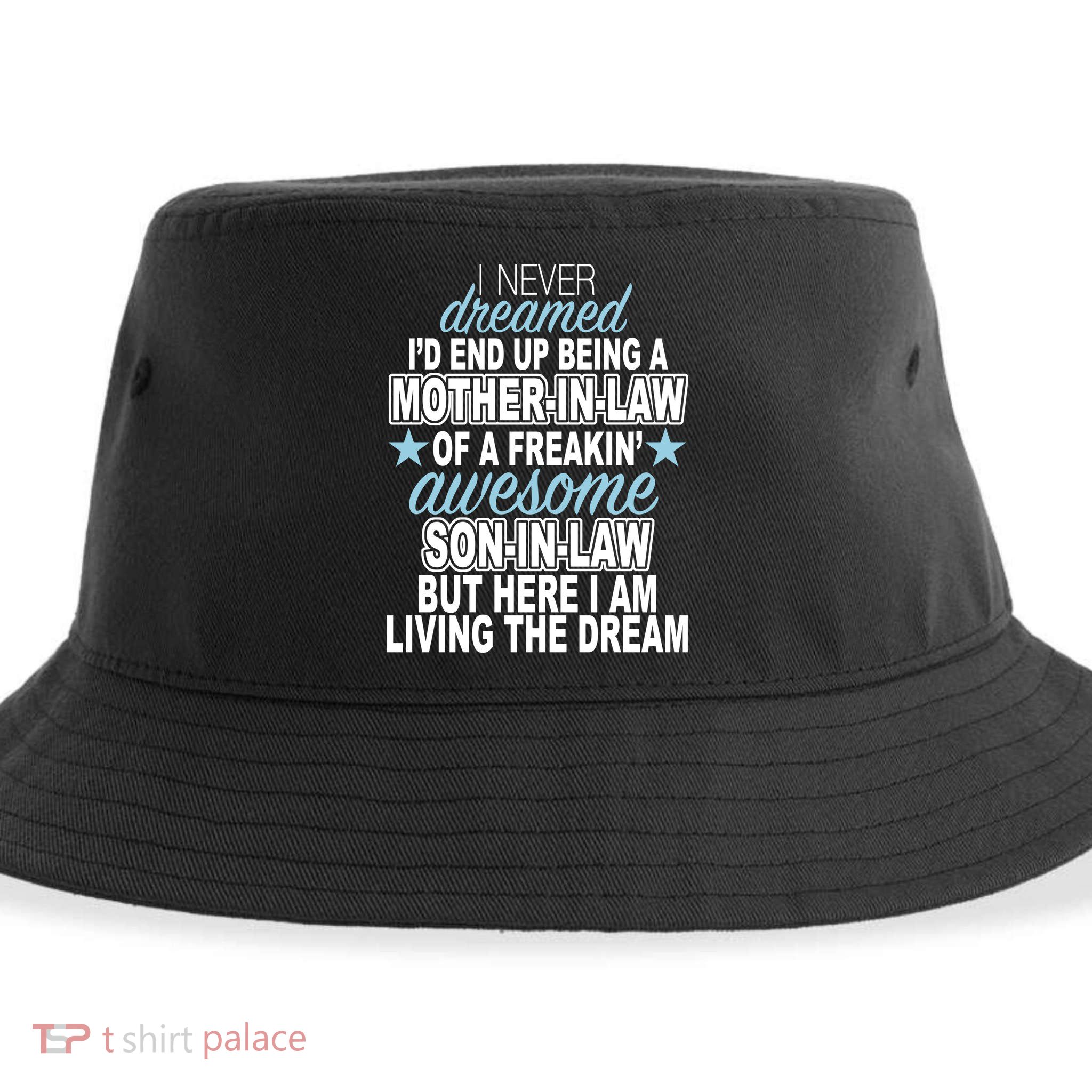 Funny Mother In law Awesome Son In Law Sustainable Bucket Hat