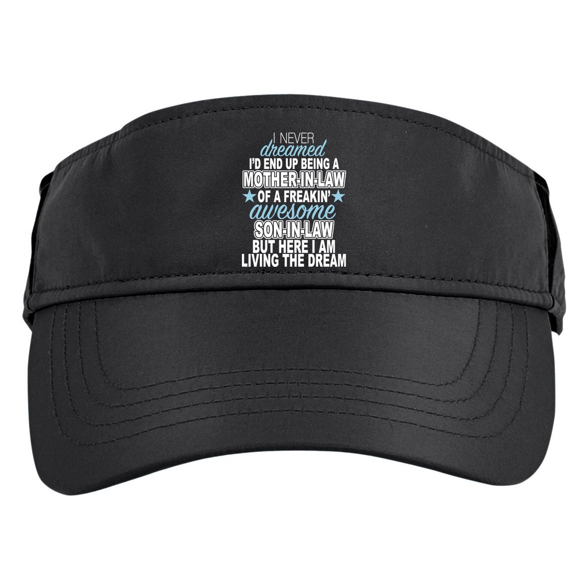 Funny Mother In law Awesome Son In Law Adult Drive Performance Visor