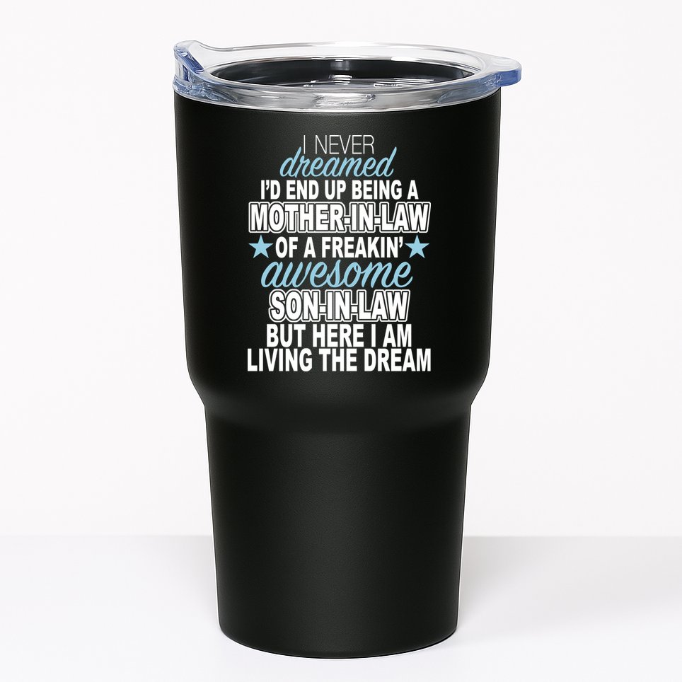 Funny Mother In law Awesome Son In Law Tumbler