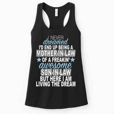 Funny Mother In law Awesome Son In Law Womens Tank Top