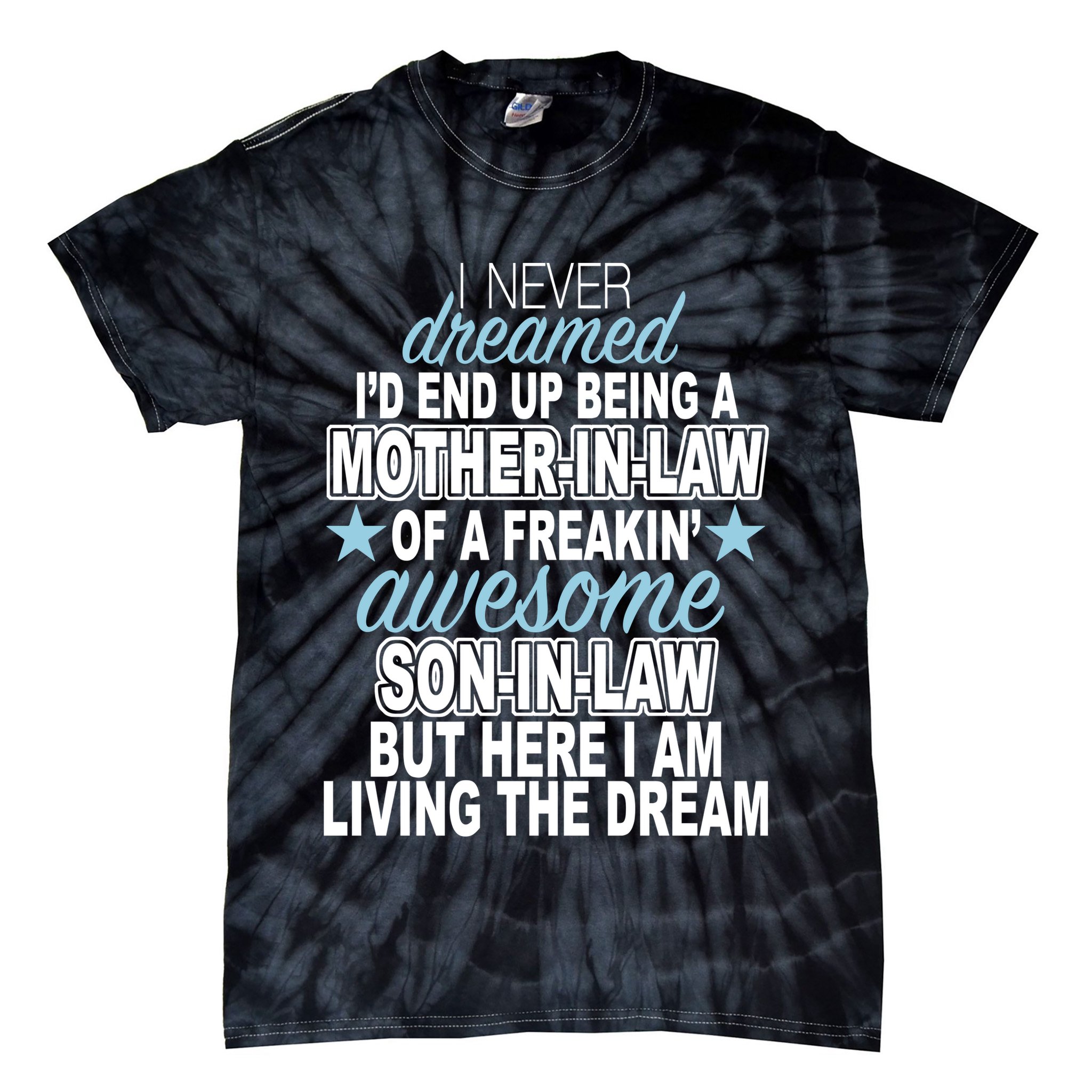 Funny Mother In law Awesome Son In Law Tie-Dye T-Shirt
