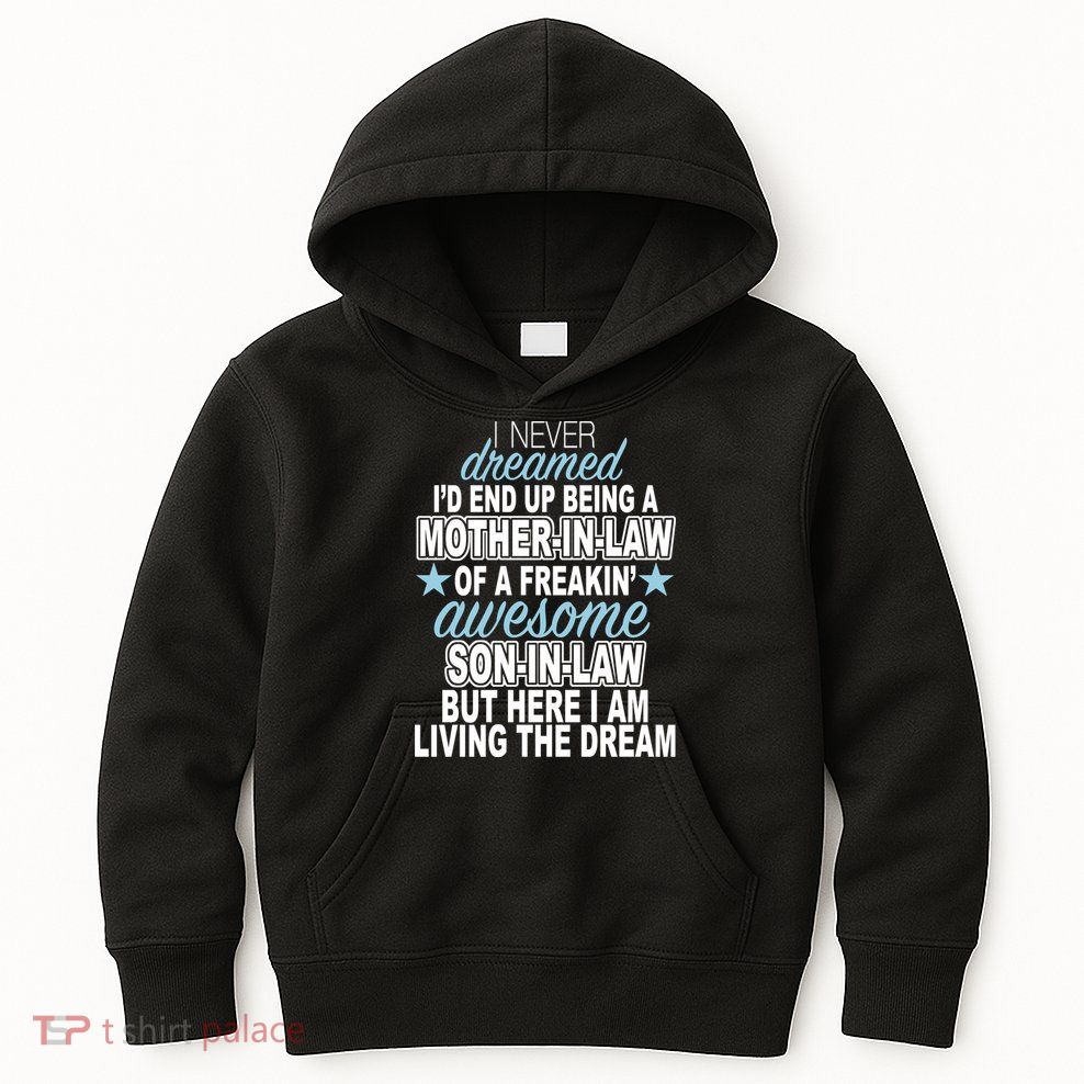 Funny Mother In law Awesome Son In Law Kids Hoodie
