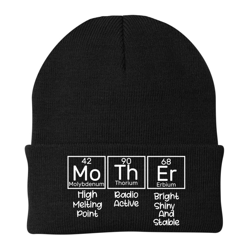 Funny Mother Periodic Table Beanie