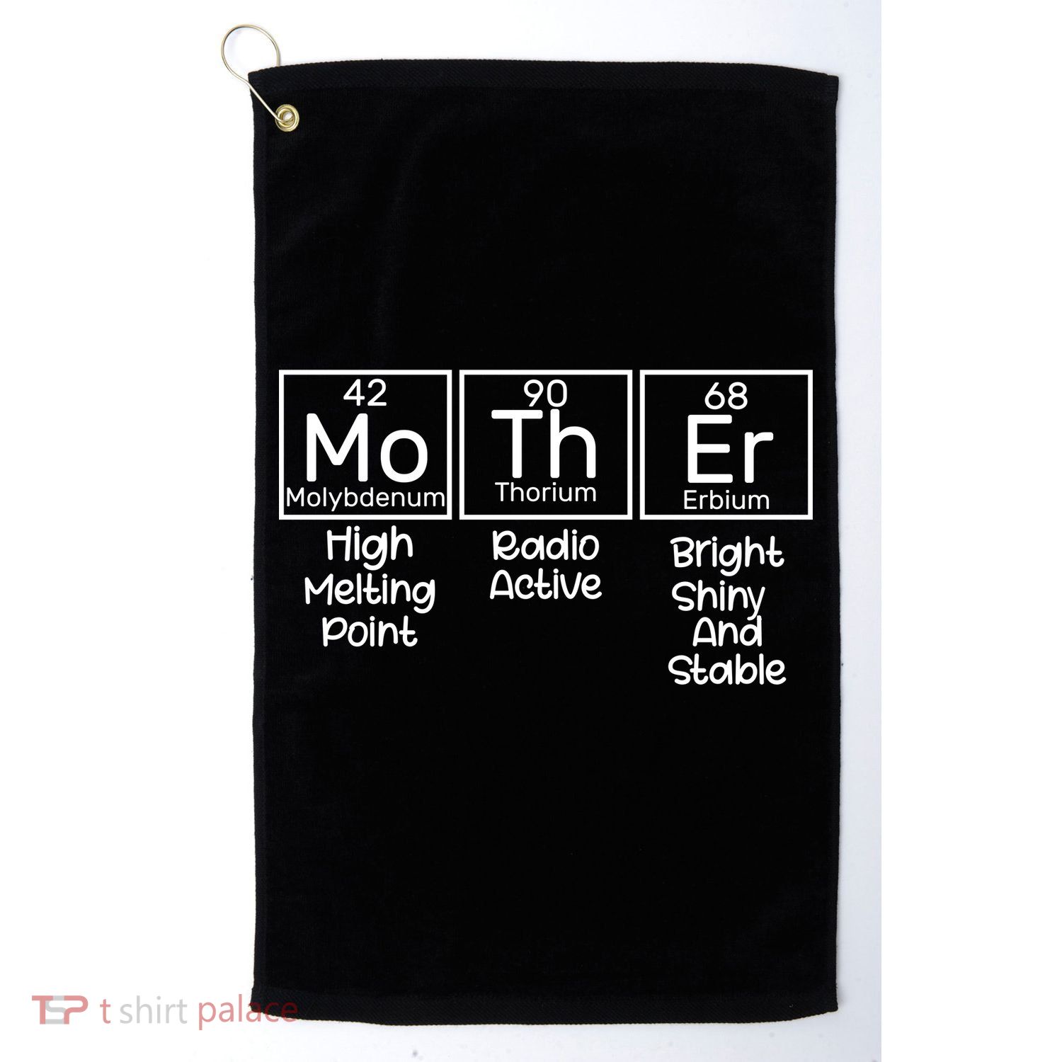 Funny Mother Periodic Table Golf Towel