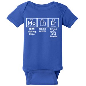 Funny Mother Periodic Table Baby Bodysuit