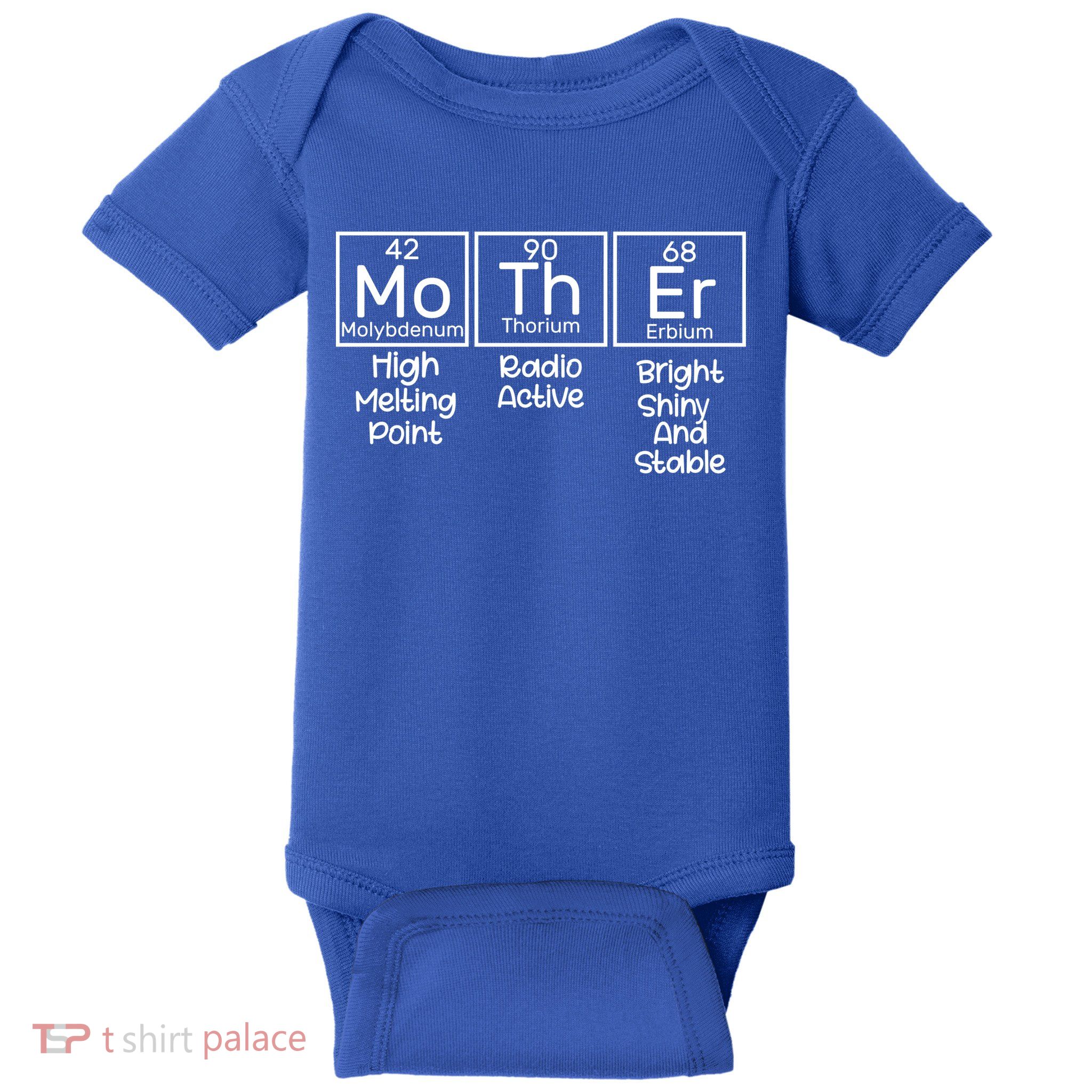 Funny Mother Periodic Table Baby Bodysuit