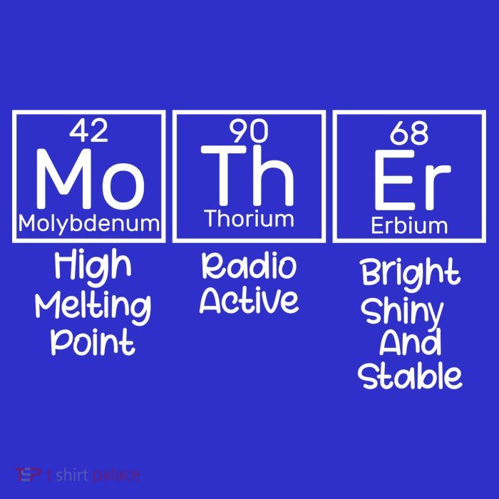 Funny Mother Periodic Table Baby Bodysuit