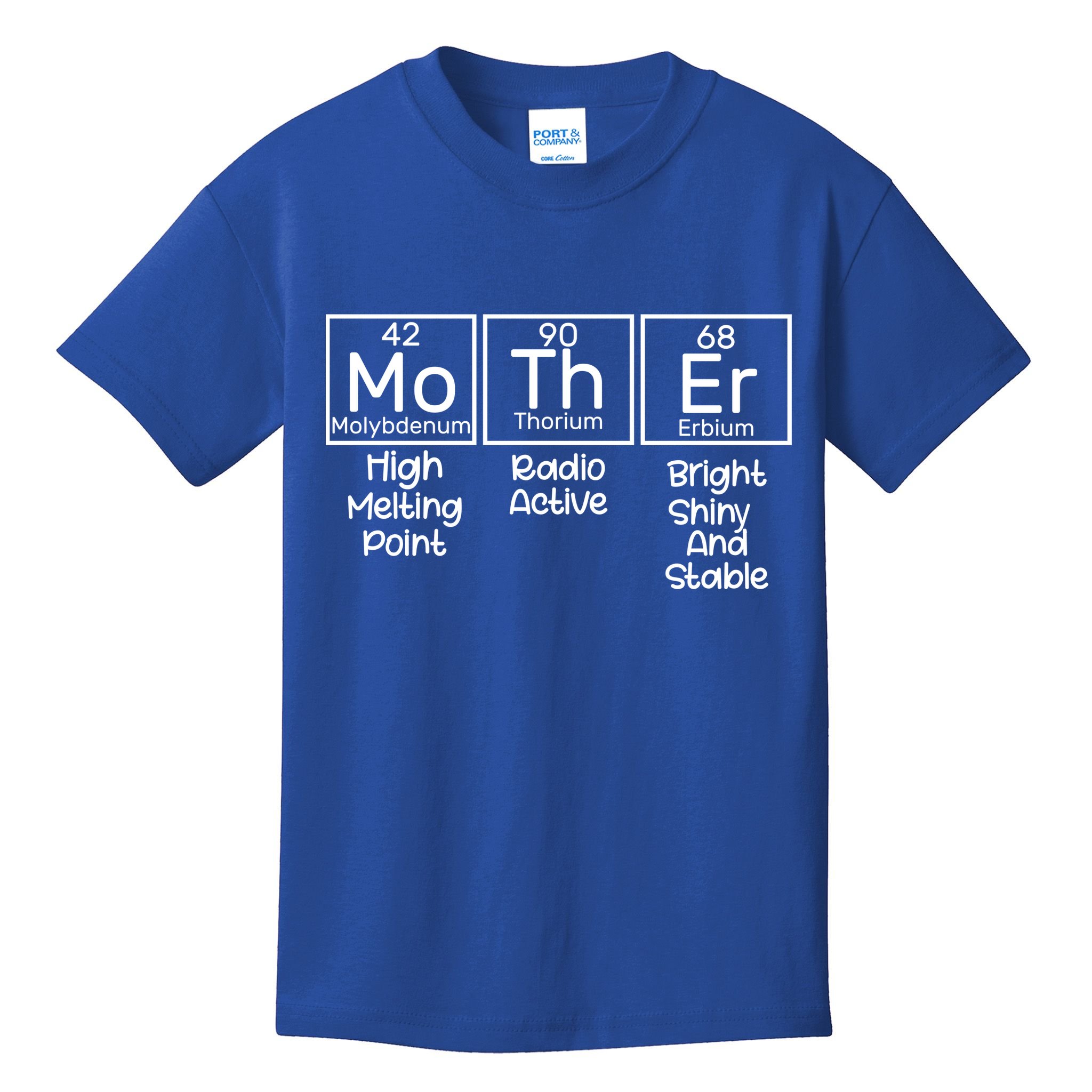 Funny Mother Periodic Table Kids T-Shirt