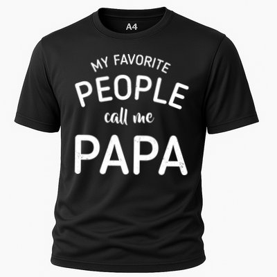 Funny My Favorite People Call Me Papa Performance Shirt