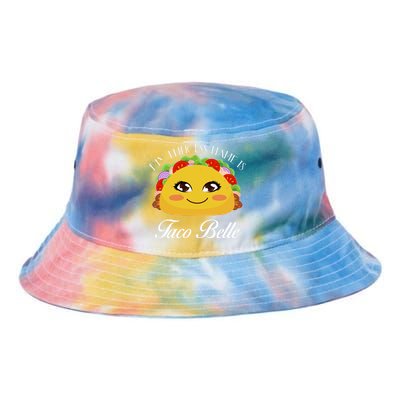 Funny My Princess Name is Taco Belle Tie Dye Newport Bucket Hat