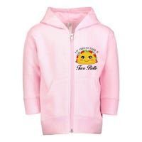 Funny My Princess Name is Taco Belle Toddler Zip Fleece Hoodie