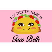 Funny My Princess Name is Taco Belle Bumper Sticker