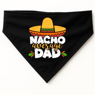 Funny Nacho Average Dad USA-Made Doggie Bandana